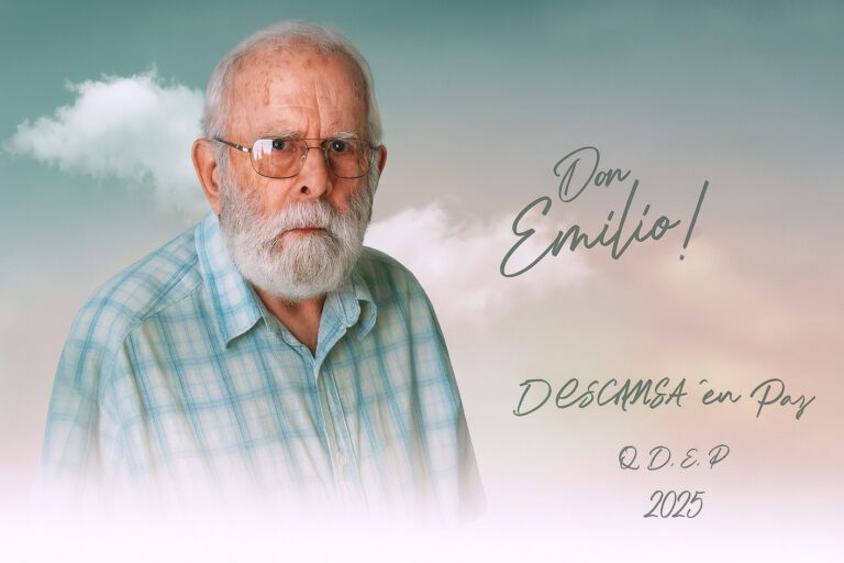 Emilio Román Abusada todo un señor