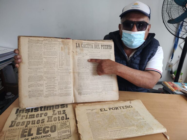 Día del Periodista: Enrique Chávez Jara recuerda la historia de la prensa en Mollendo