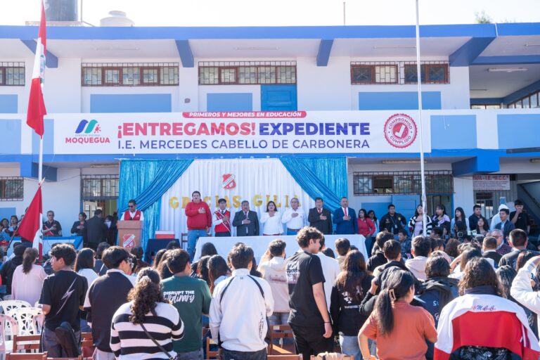 Colegio Mercedes Cabello de Carbonera tendrá nueva infraestructura