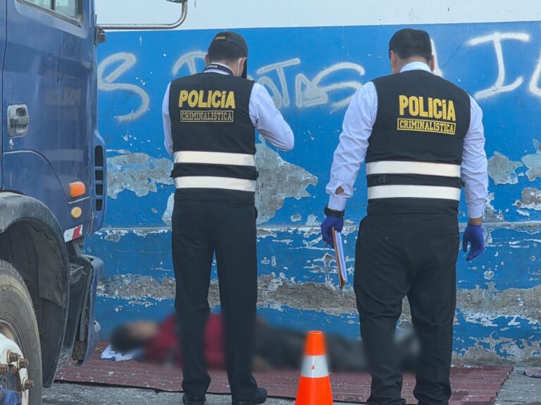 Encuentran a varón sin vida en ingreso al desembarcadero pesquero de Ilo