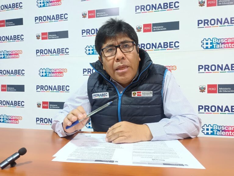 Inscripciones para Beca 18 alcanzan el 93% de avance en Moquegua