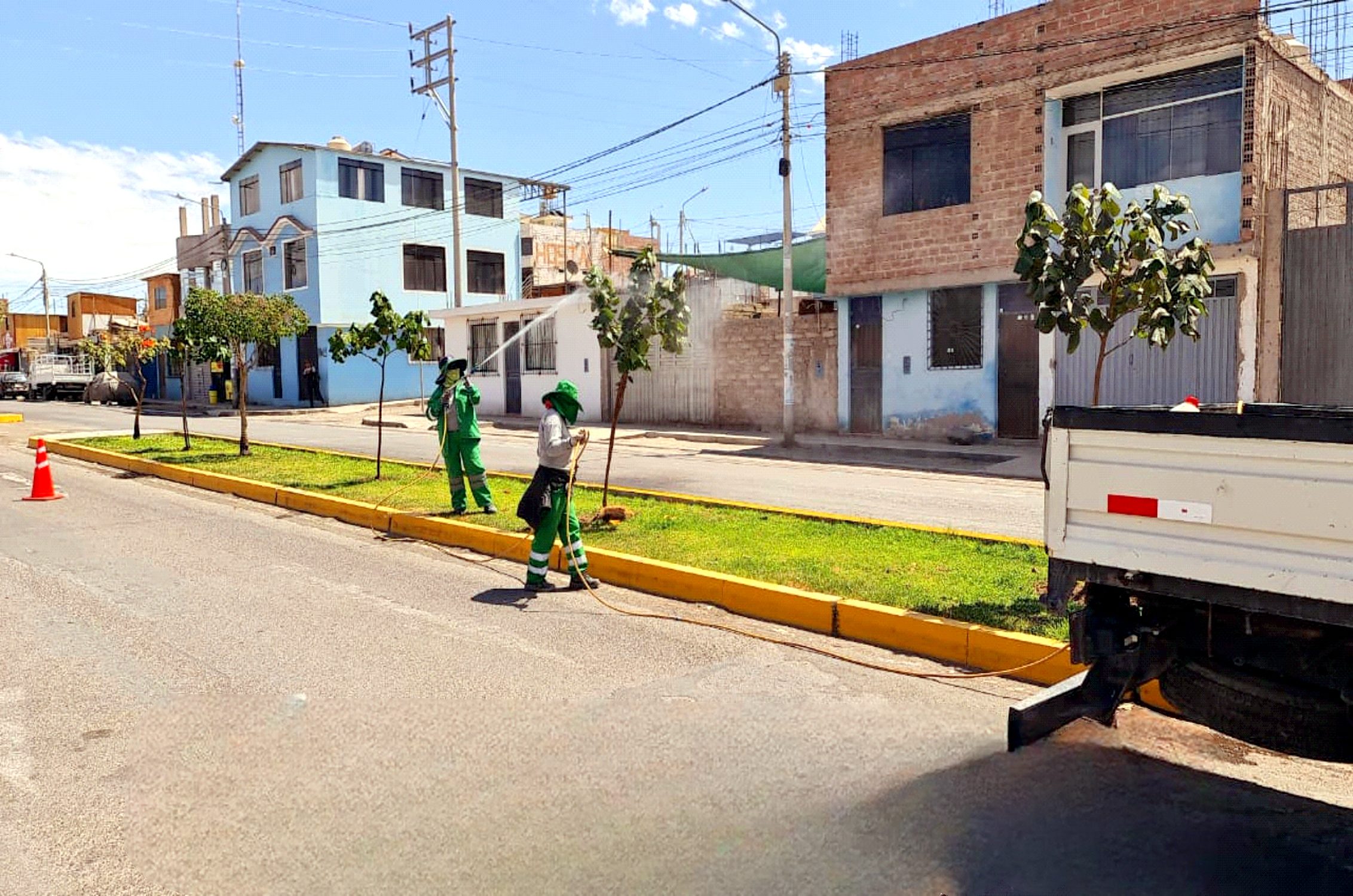 MPMN ejecuta mantenimiento y recuperacion de areas verdes en Chen Chen 092025 2 La Prensa Regional