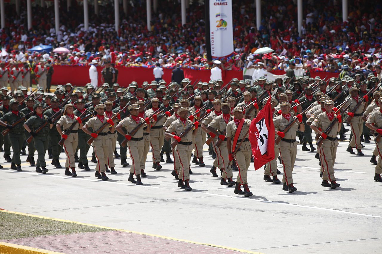 Trinquetes Políticos: Pinceladas de mi tierra 2 Milicias venezolanas Difusion La Prensa Regional