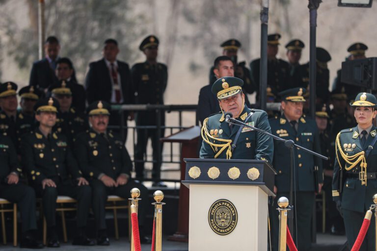 Gral. PNP Óscar Arriola es el nuevo Comandante General de la Policía