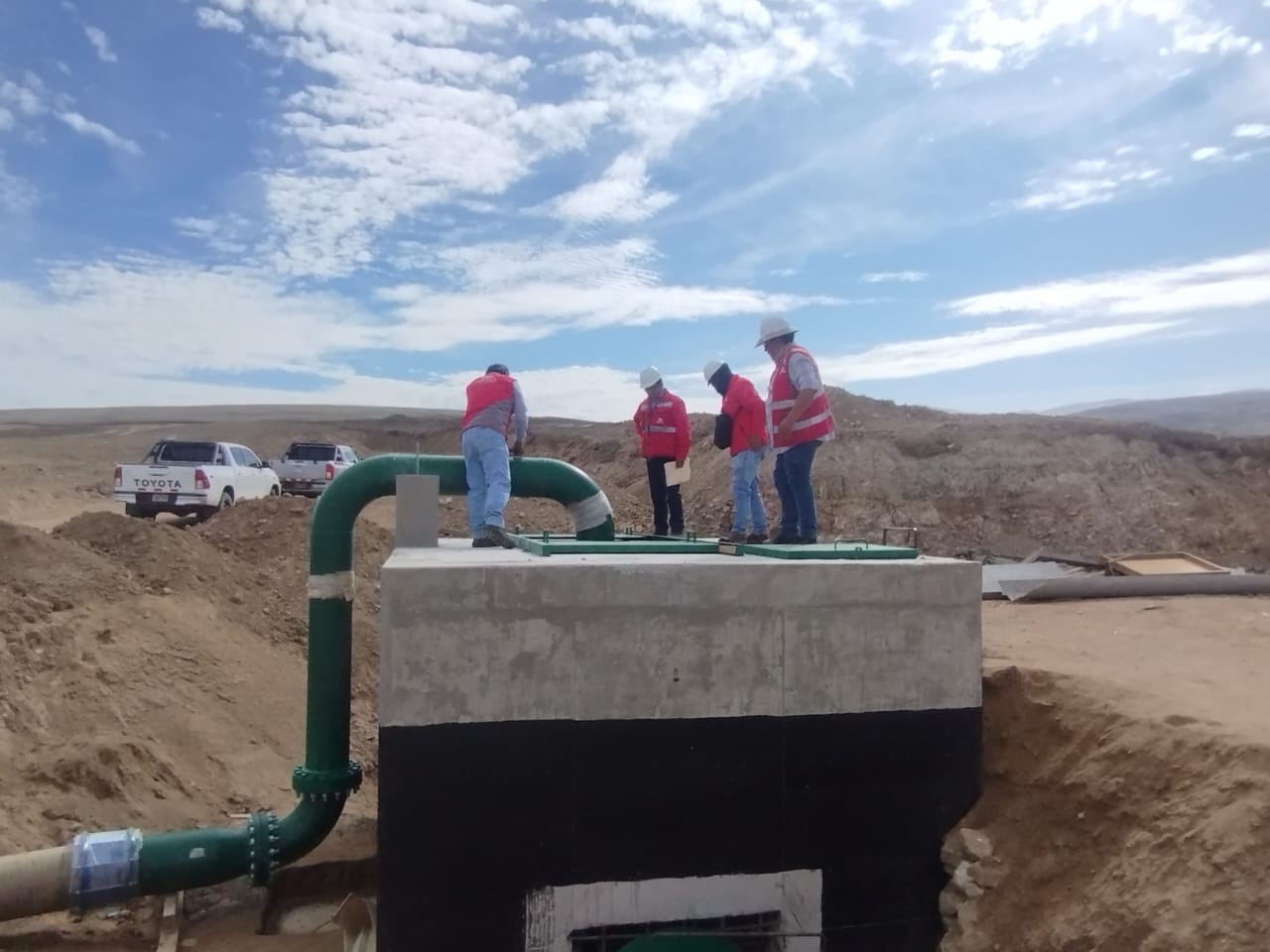 Pasto Grande informo que culminaron pruebas hidraulicas en Lomas de Ilo 08092025 2 La Prensa Regional