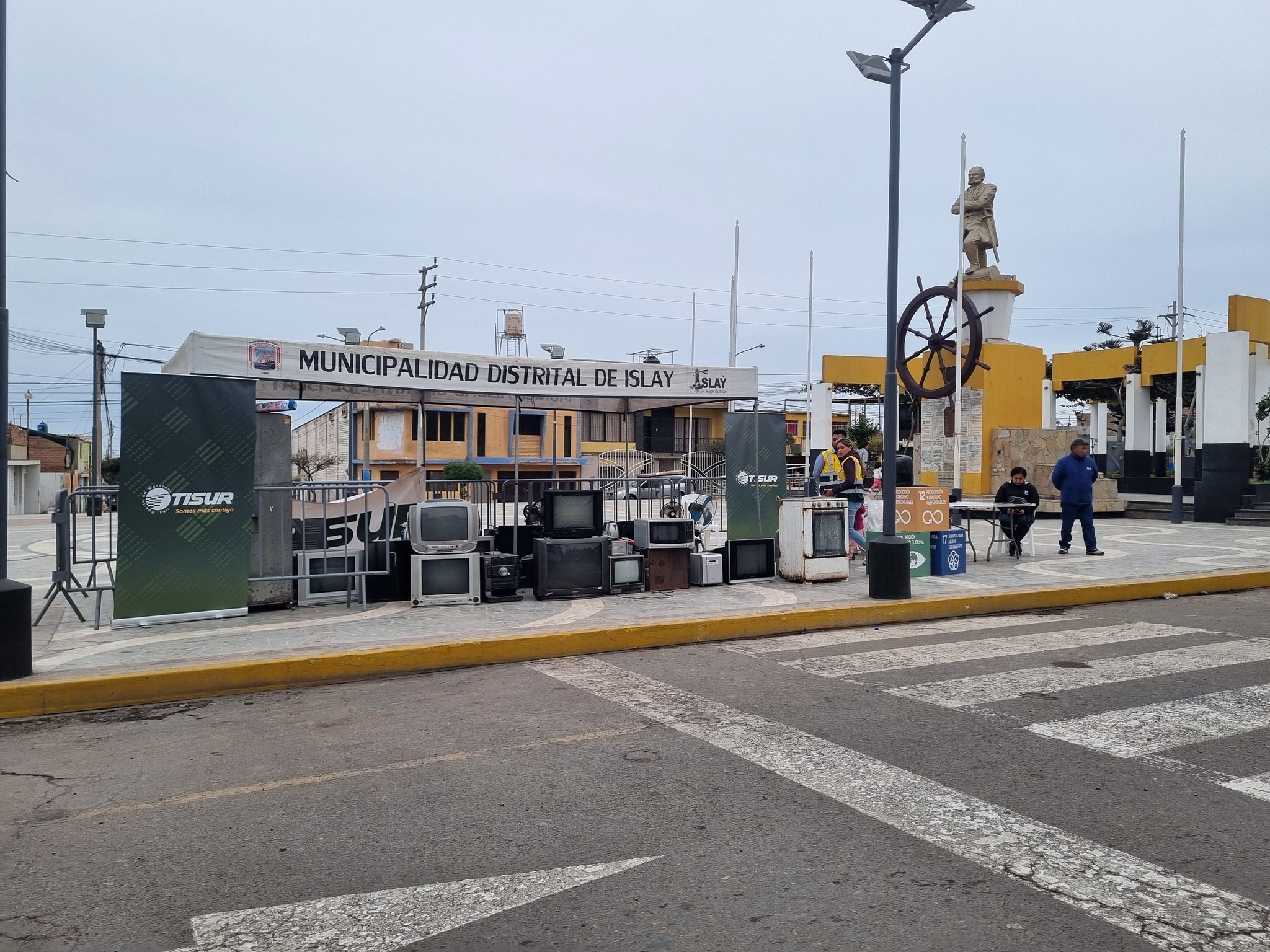 Reciclaje electronico Tisur Matarani La Prensa Regional