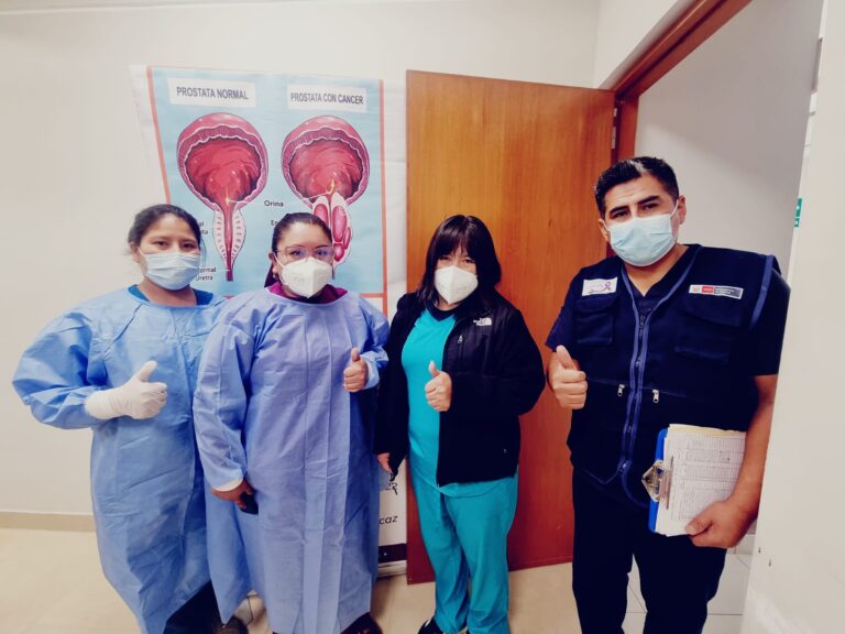 Red de Salud Ilo realiza campaña de despistaje de cáncer de próstata