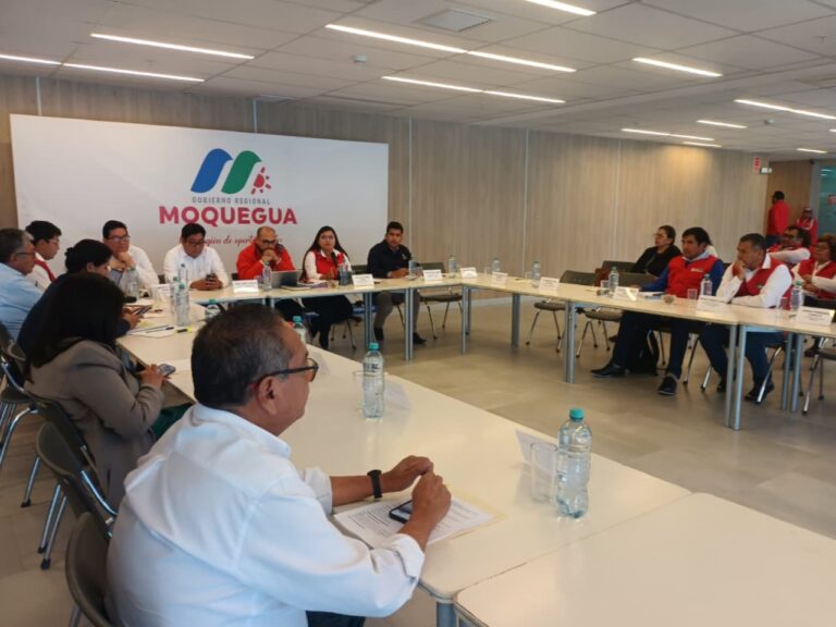 Realizan sesión ordinaria del Comité de Monitoreo Quellaveco