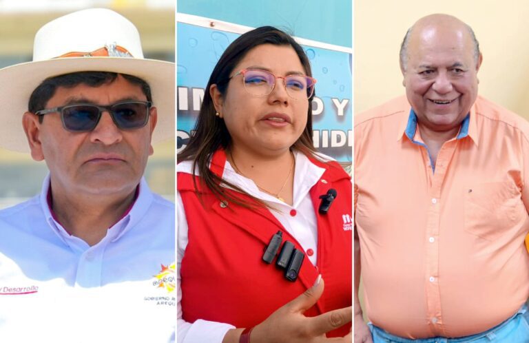 GORE Arequipa y GORE Tacna ejecutan más obras que GORE Moquegua