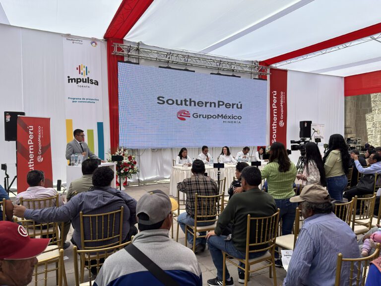Southern Perú lanza una nueva edición del programa de proyectos por convocatoria “Impulsa Torata”