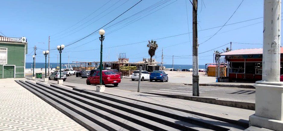 Zona explanada exhotel de turistas Mollendo obra malecon Ratti 29092025 La Prensa Regional
