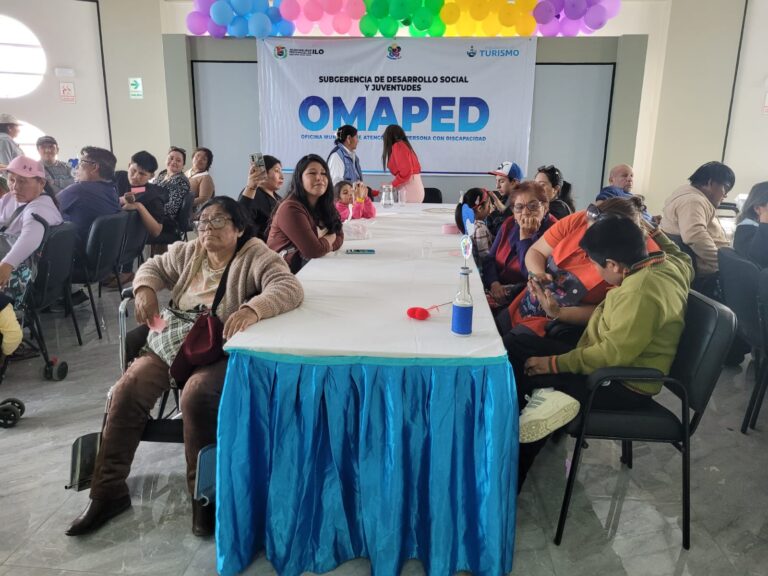 Celebran en Ilo el Día Nacional de la Persona con Discapacidad