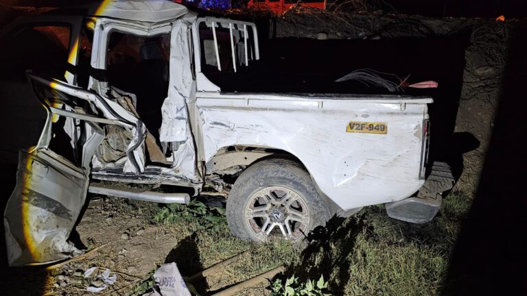 Tres heridos en choque de vehículos en la Panamericana Sur