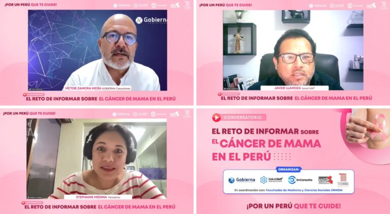 Unidos por una comunicación responsable frente al cáncer de mama