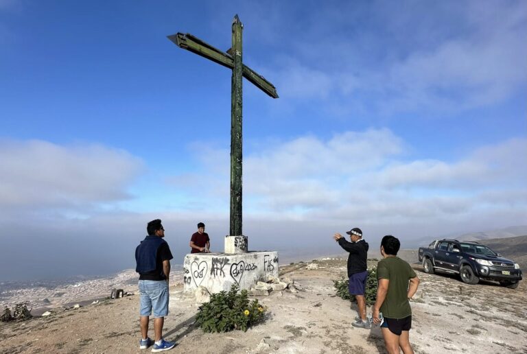 Este sábado inician restauración de la Cruz de Fierro