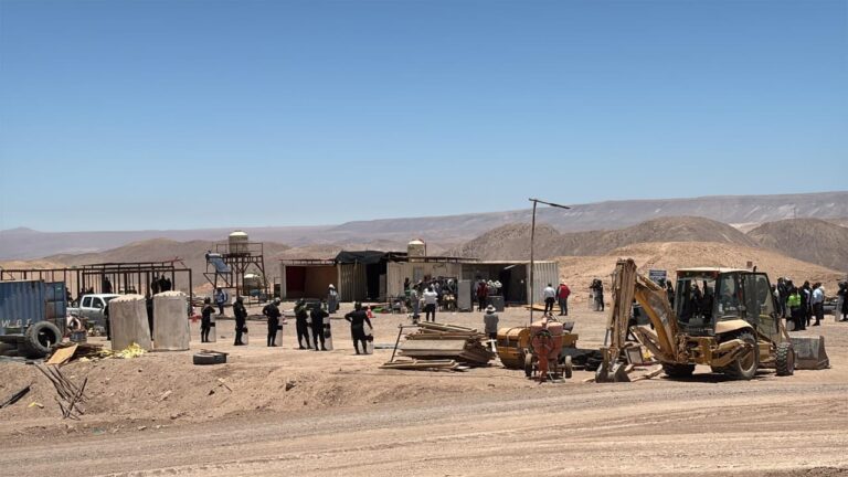 Gobernadora informa que desalojo en planta Huatipuka fue exitoso