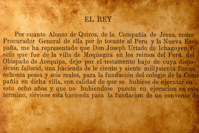 El Colegio Jesuita de Moquegua