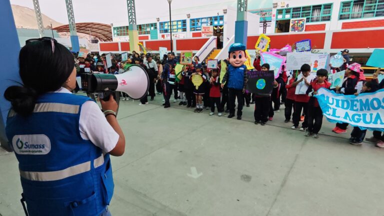 Estudiantes de Ilo promueven el cuidado del agua