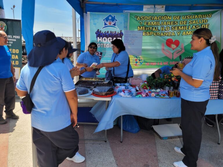 Con “Feria de salud mental” promueven el bienestar emocional en la comunidad de Ilo