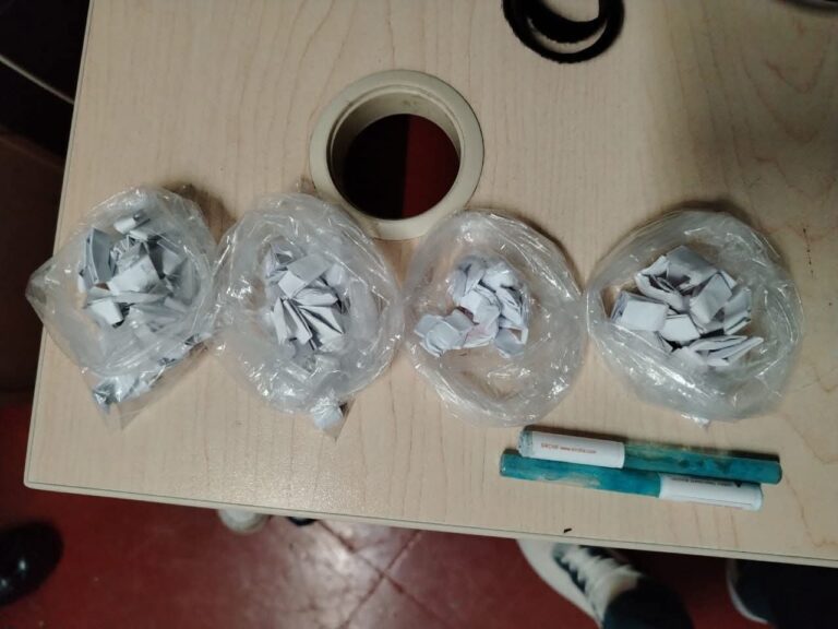Policía Antidrogas halla cocaína al interior del penal de Samegua en Moquegua