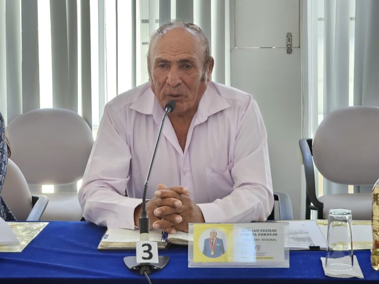 Hernán García asume como vicegobernador regional y promete respaldar la gestión de Gilia Gutiérrez