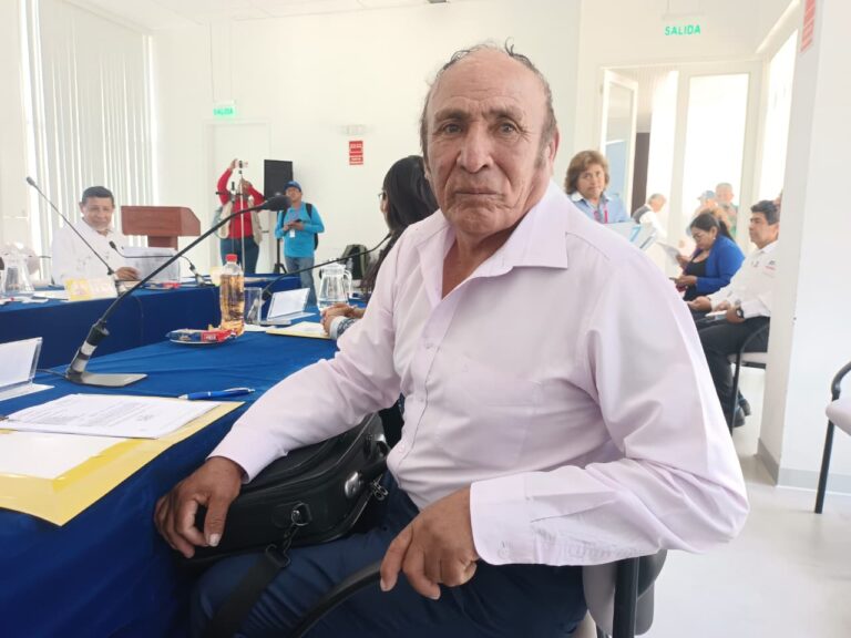 Consejero Hernán García espera credencial para asumir como vicegobernador regional