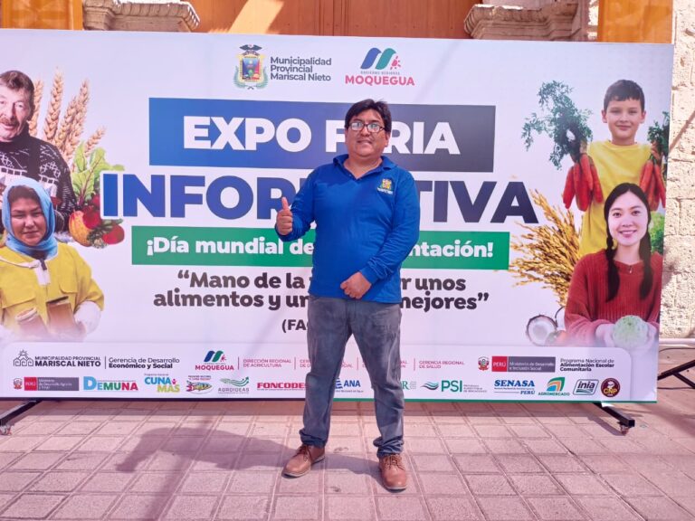 Desarrollaron expo feria informativa por el Día Mundial de la Alimentación