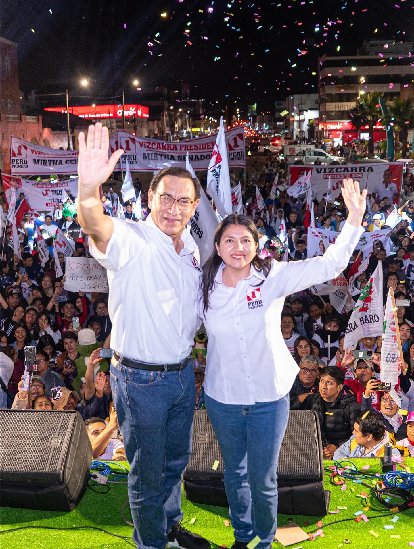 Trinquetes Políticos: Con voz de amor, siembras verdad… 2 Martin Vizcarra en Huaraz 12102025 La Prensa Regional