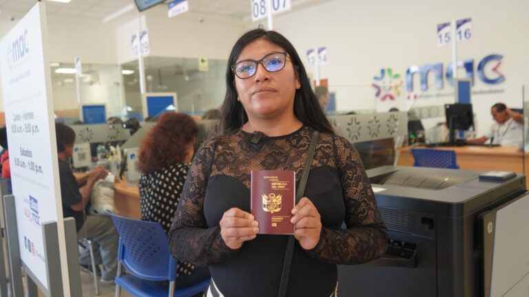Migraciones incrementó en 48 % la emisión de pasaportes en Arequipa