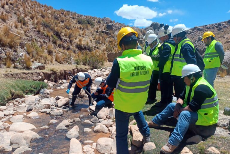 Monitoreo de la calidad del agua en San Gabriel confirma parámetros saludables del recurso