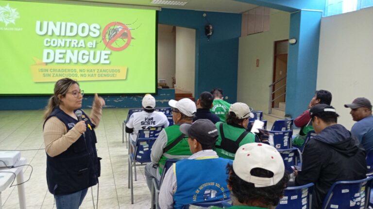 Mototaxistas de Cocachacra se suman a la lucha contra el dengue