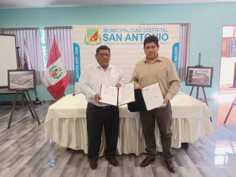 DDC de Moquegua y Municipio de San Antonio suscriben convenio por sitio arqueológico de Omo