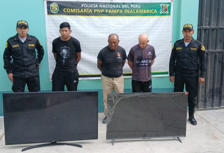 Policía desarticula banda “Los roba casas de la Pampa” en Ilo