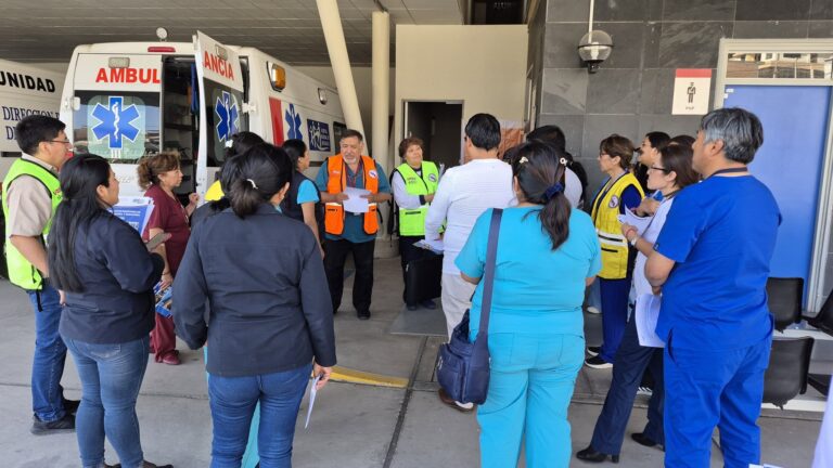 Personal del HRM es capacitado en gestión de emergencias