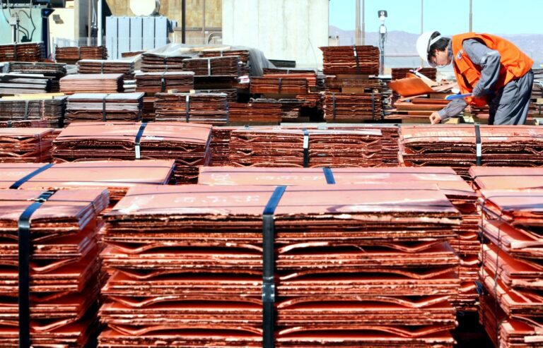 Producción nacional de cobre alcanza 1.8 millones de toneladas a agosto de 2025