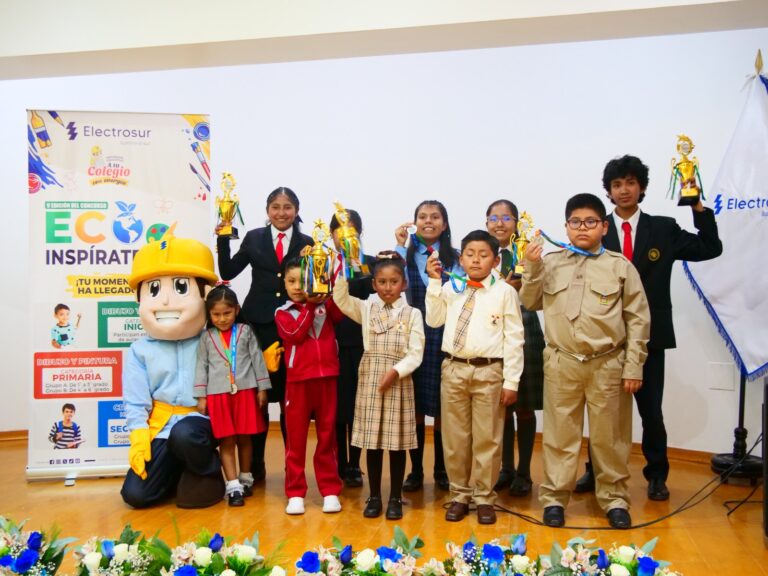 Reconocen a escolares de Moquegua ganadores de EcoInspírate 2025