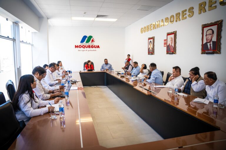 Autoridades acuerdan conformar comisión técnica para defender territorio moqueguano