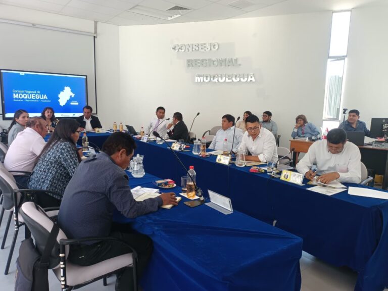 Consejo Regional autorizó viaje de gobernadora regional a Colombia