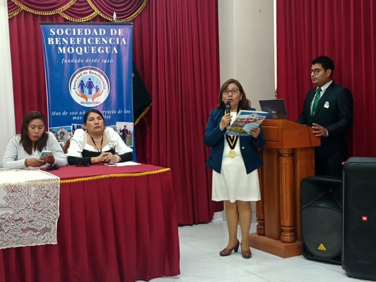 Beneficencia de Moquegua celebró su 145 aniversario
