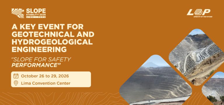 Slope Stability 2026: El 30 de octubre vence el plazo para la presentación de resúmenes de los trabajos técnicos
