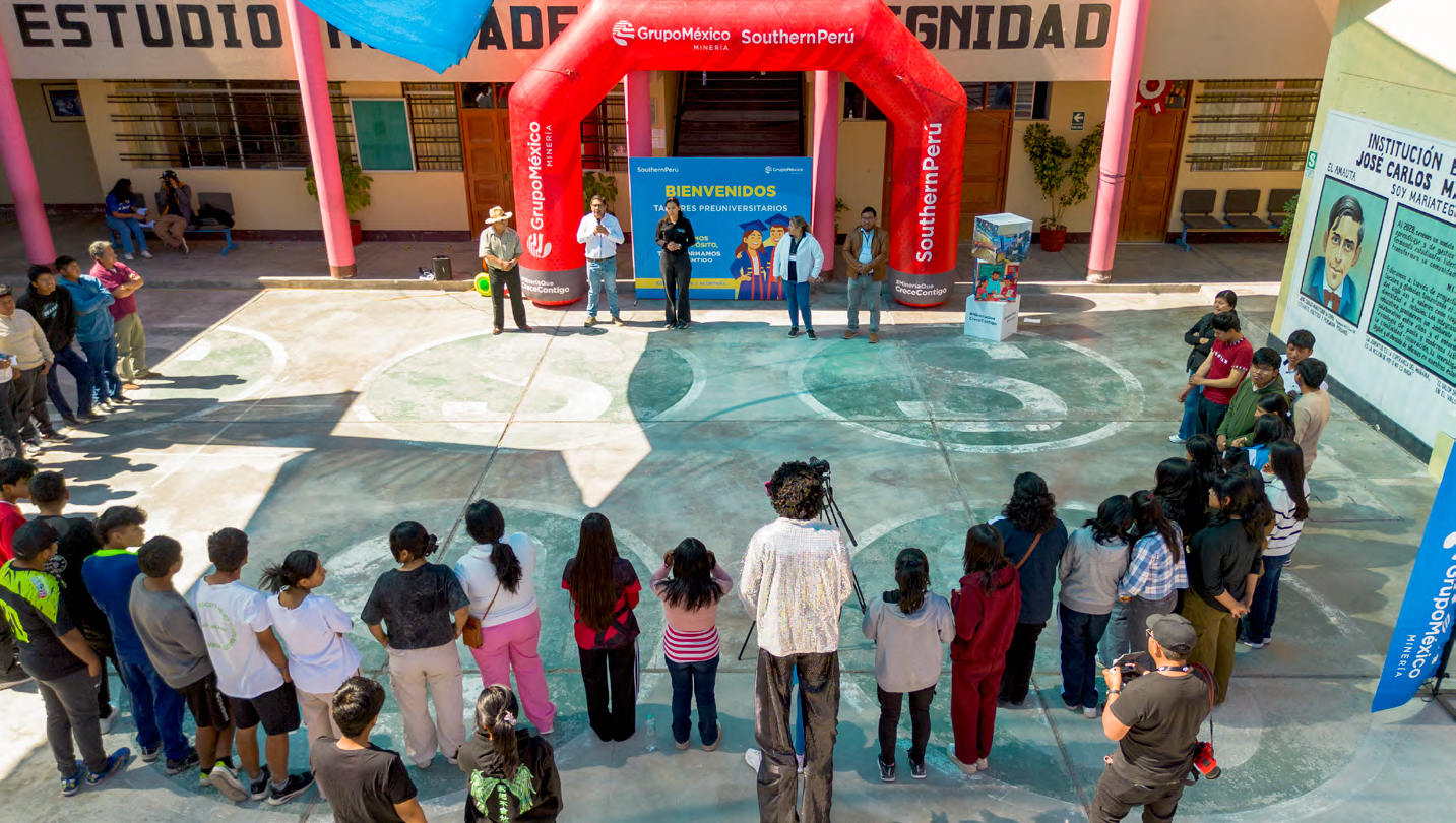 Southern Peru continúa fortaleciendo la educación preuniversitaria en Torata y Yacango 1 Southern Peru segunda edicion de talleres preuniversitarios en Torata y Yacango 102025 2 La Prensa Regional