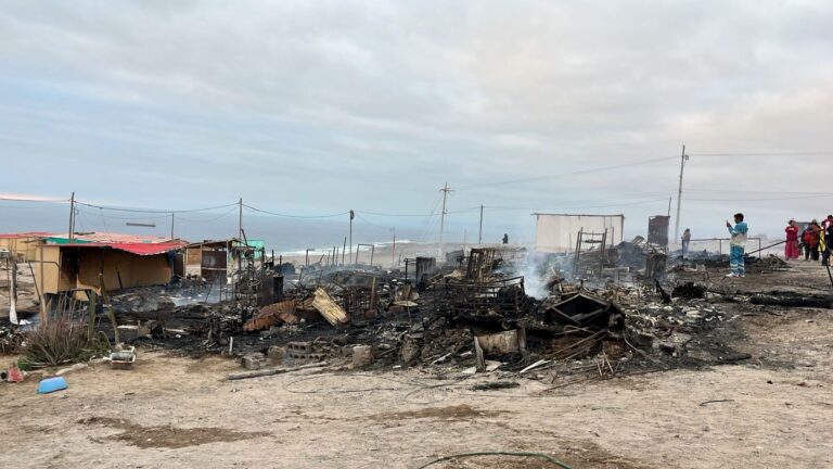 Ilo: Nueve familias lo perdieron todo tras voraz incendio en el A. H. 28 de Julio