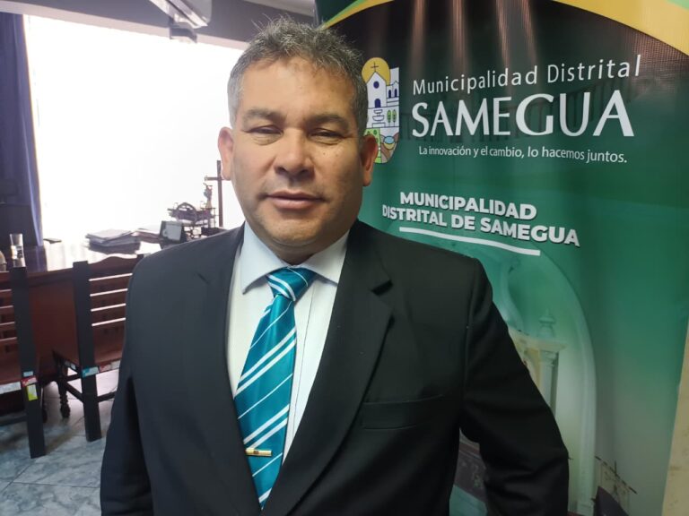 Samegua gestiona continuidad de proyecto de agua y desagüe valorizado en S/ 96 millones