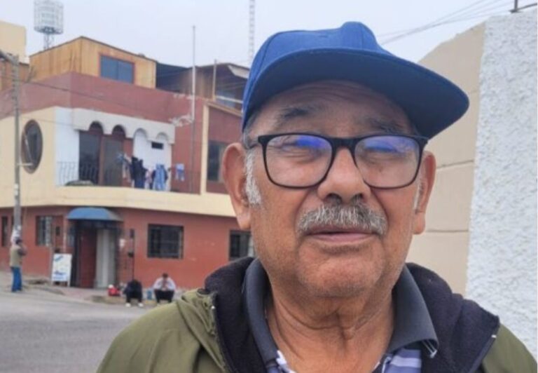 Pesar en Miramar por el fallecimiento del auxiliar Antonio Ticona Díaz