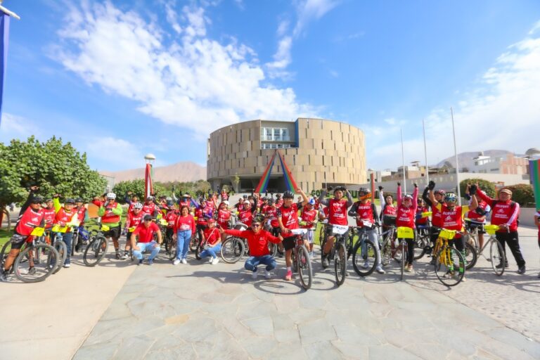 Bicicleteada inició actividades por la FAAIM 2025