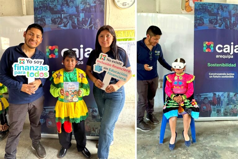Caja Arequipa impulsa educación financiera en Jicamarca con ‘Pasitos que Inspiran’