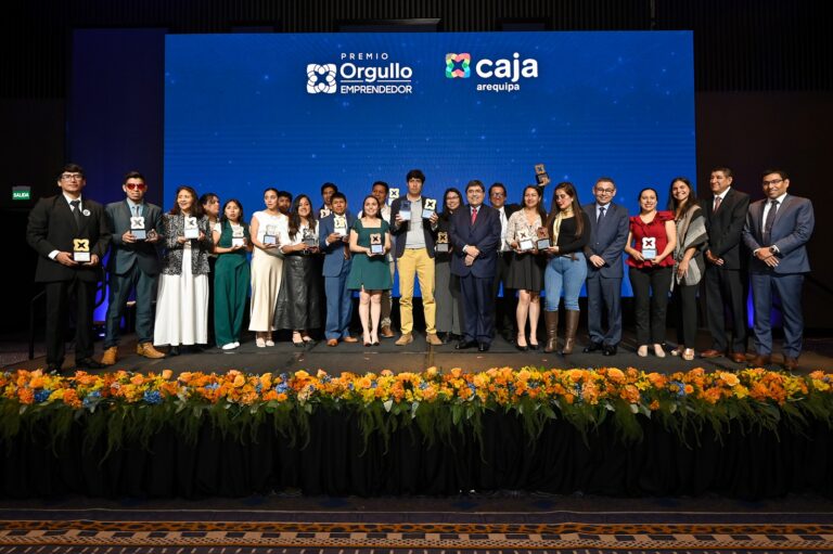 Caja Arequipa premia ganadores del concurso nacional Orgullo Emprendedor – Segunda edición 2025