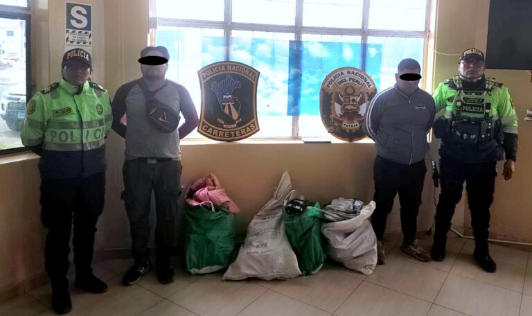 Ilo: Capturan a integrantes de banda dedicada al robo de autopartes