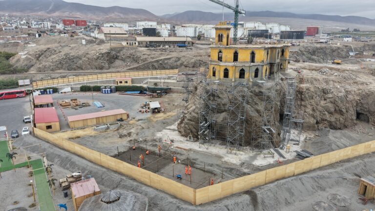 Los problemas en las obras del castillo Forga