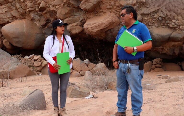 Inspeccionan atractivos turísticos y sitios patrimoniales en Punta de Bombón 